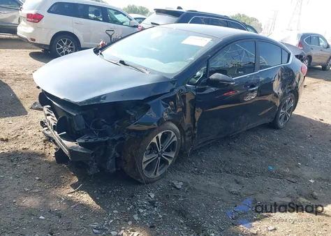 2015 Kia Forte Ex из США, поврежденный, VIN KNAFX4A8XF5365716